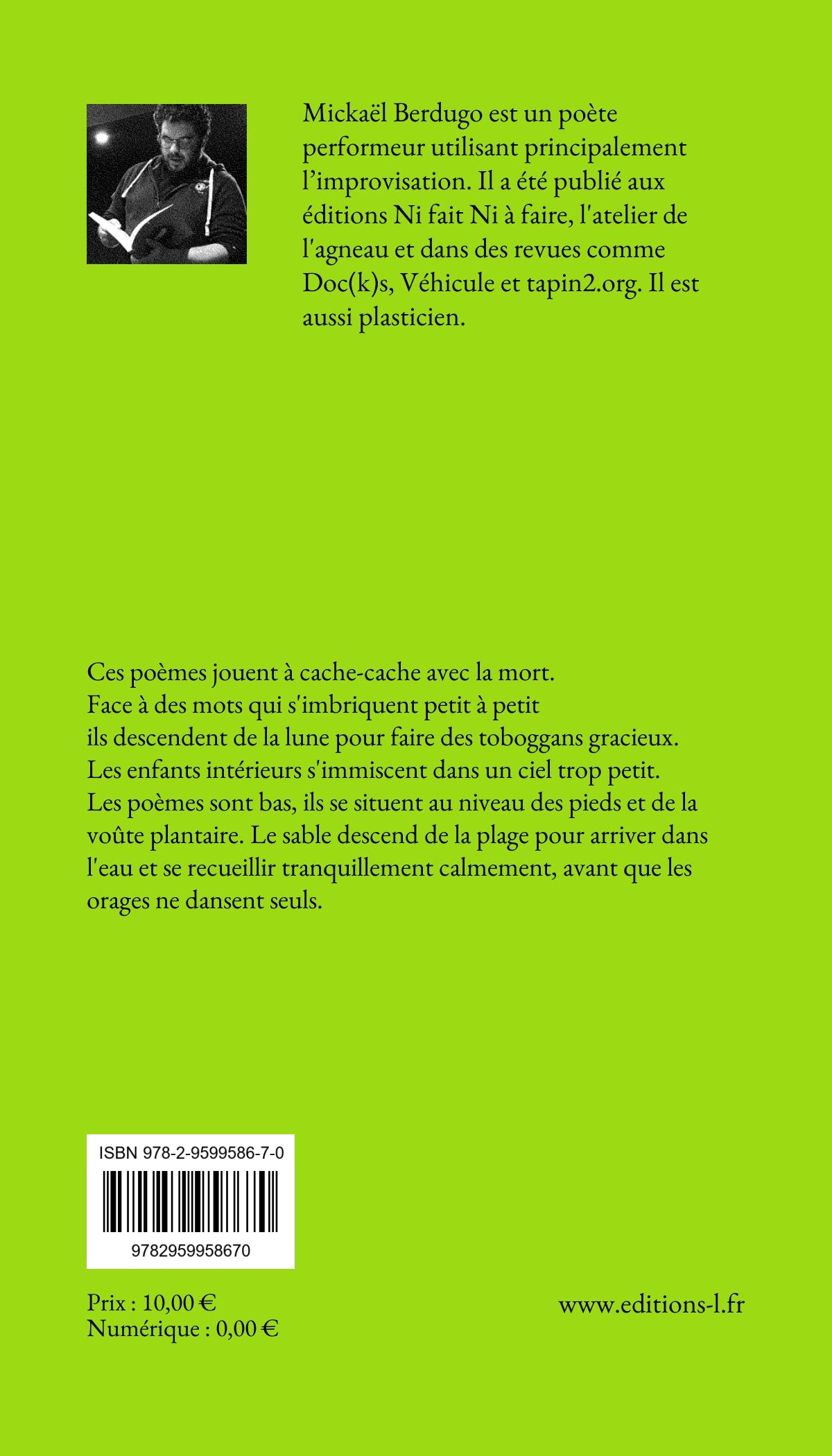 Verso couverture NAISSANCE DES NUAGES